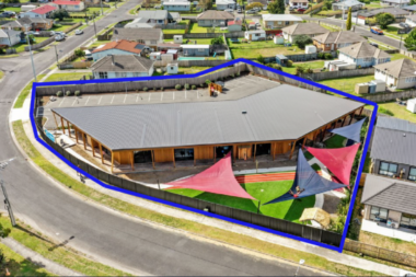 Aerial view of shakespeare ave childcare centre
