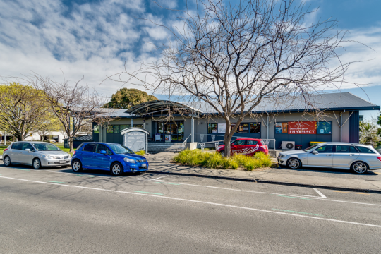 healthcare centre viewed from road